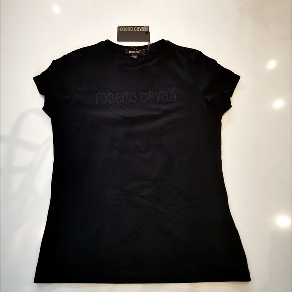 Stunning Cavalli black top NWT - Picture 1 of 9